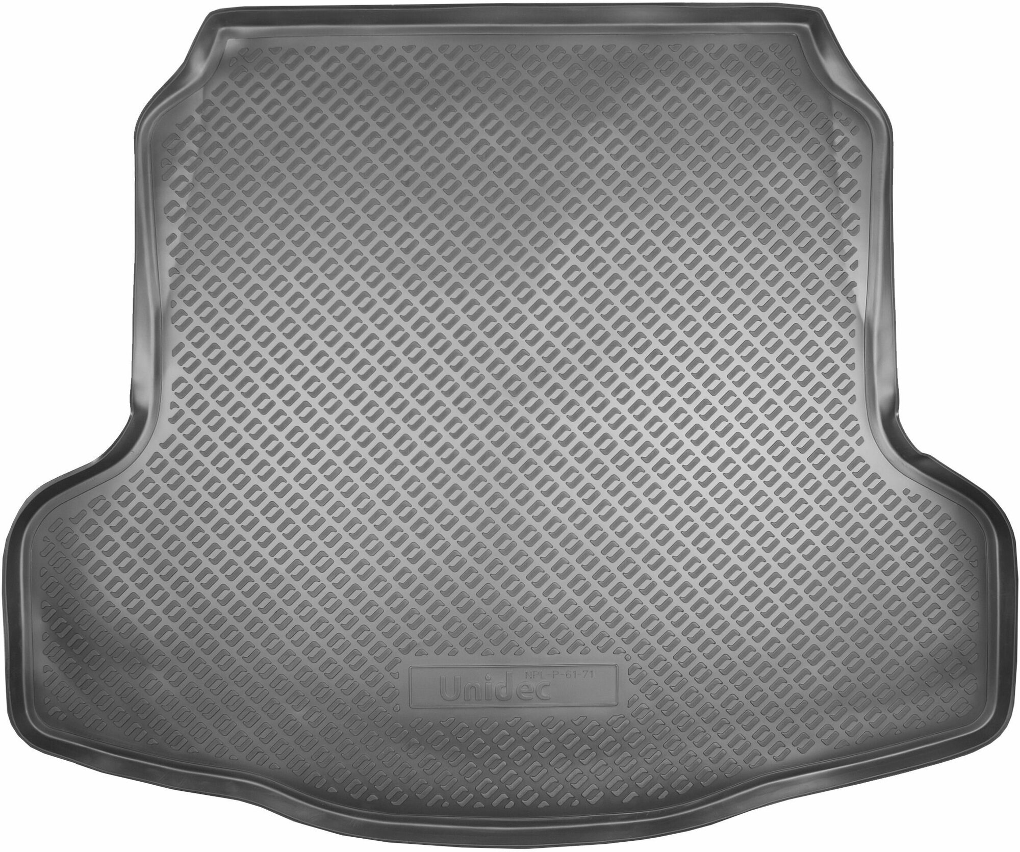 Коврик багажника (полиуретан) для Nissan Teana SD- седан (2008-2014) (NPL-P-61-71)