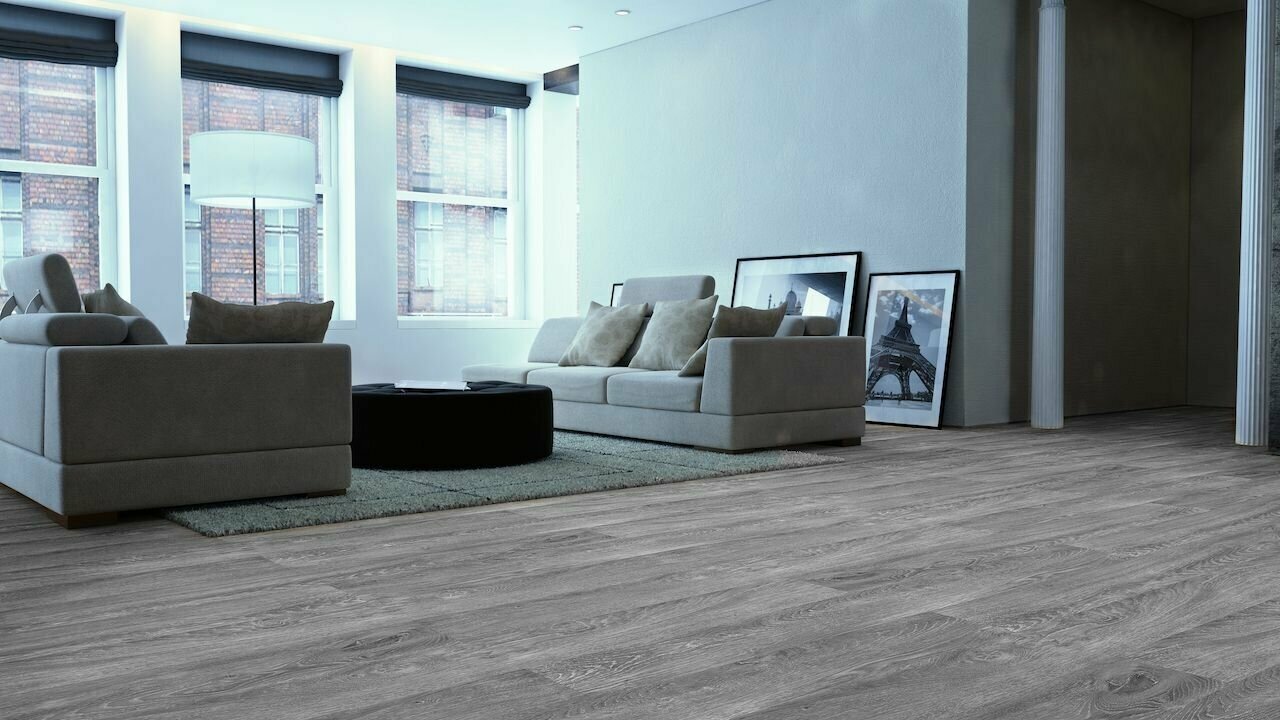 Ламинат Floorwood Serious Smart L2C АС6/34 4V CD227SM Дуб Провиденс (1,2162 кв.м)(1215х143х12 мм) - фотография № 3