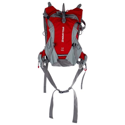 фото Рюкзак nova tour вело 12 13643-059-00 серый/красный