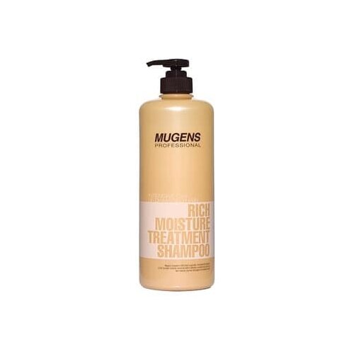 Welcos шампунь Mugens Rich Moisture Treatment, 1000 мл