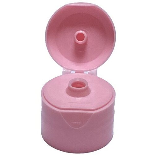 Крышка Флип-топ Розовая. 28мм. Набор 10 шт.