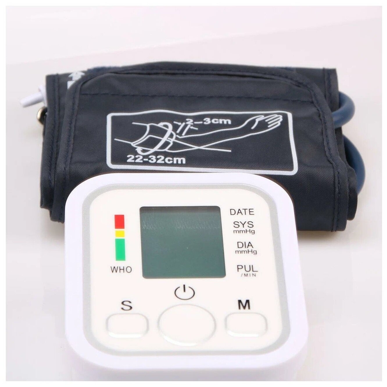 Электронный измеритель давления Electronic Blood Pressure Monitor Arm style / Тонометр - фотография № 6
