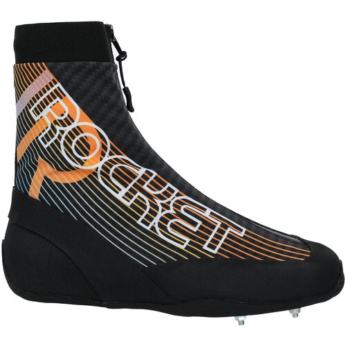 Ботинки для альпинизма ICE ROCK, размер 42, оранжевый, черный