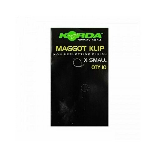 Клипса для опарыша Korda Maggot Klip Extra Small (10 шт. в упаковке).