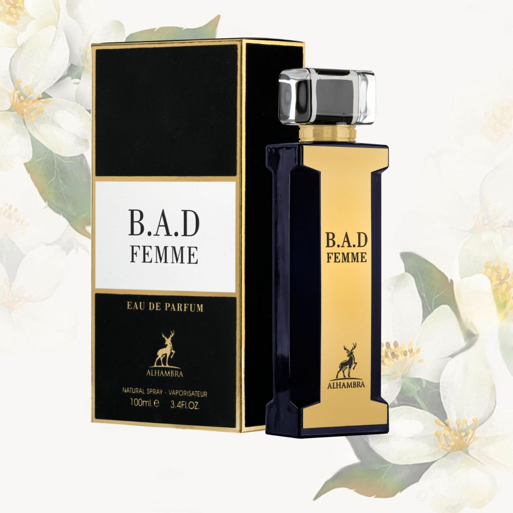 Maison Alhambra Парфюмерная вода женская B.A.D. FEMME, 100 мл