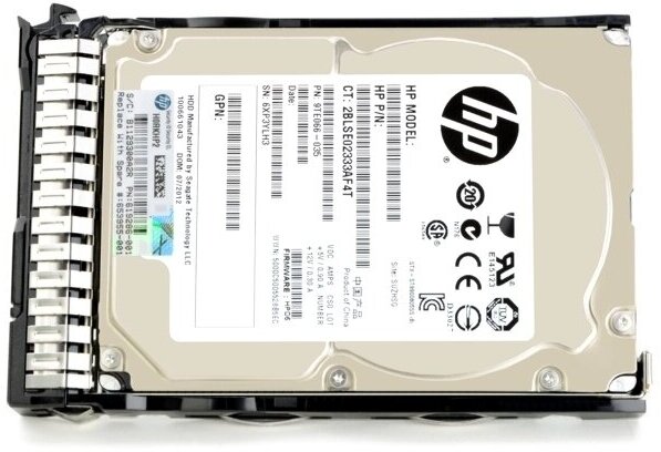 Жесткий диск HPE 1x1Tb SATA 7.2K 2.5" - фото №8