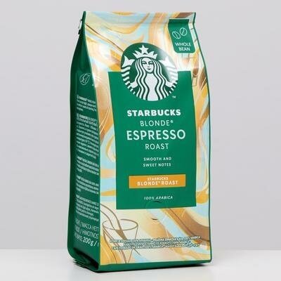 Кофе в зернах Starbucks Blonde Espresso Roast, 200 г - фотография № 19