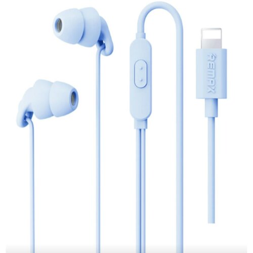 Наушники внутриканальные Remax RM-518i Wired Sleep 8 pin цвет голубой 58300₽