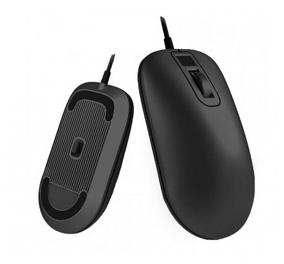 Мышь компьютерная со сканером отпечатка пальца Xiaomi Jesis J1 Smart Fingerprint Mouse Black