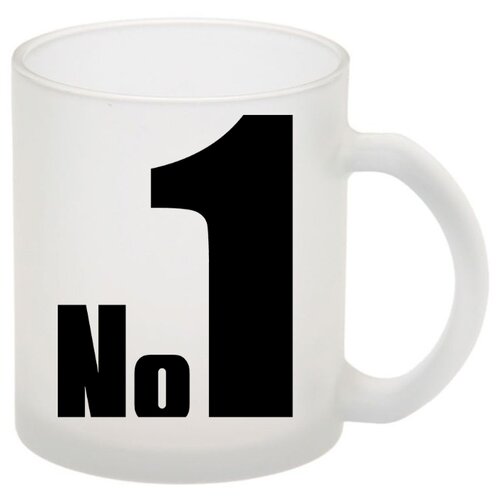 фото Стеклянная кружка матовая №1 drabs