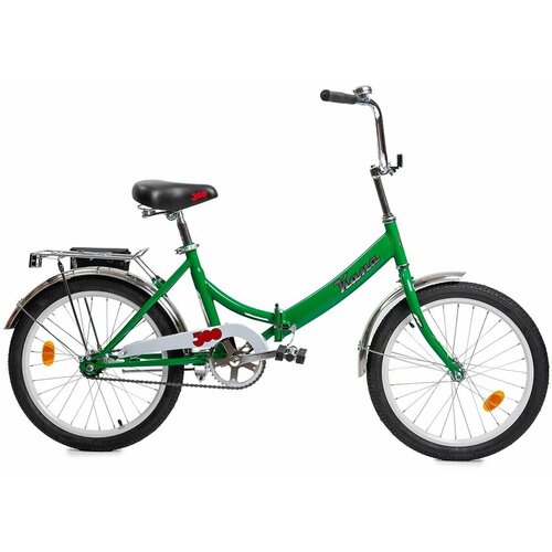 Складной велосипед Forward - КАМА 20 (2023), Зеленый / Серебристый