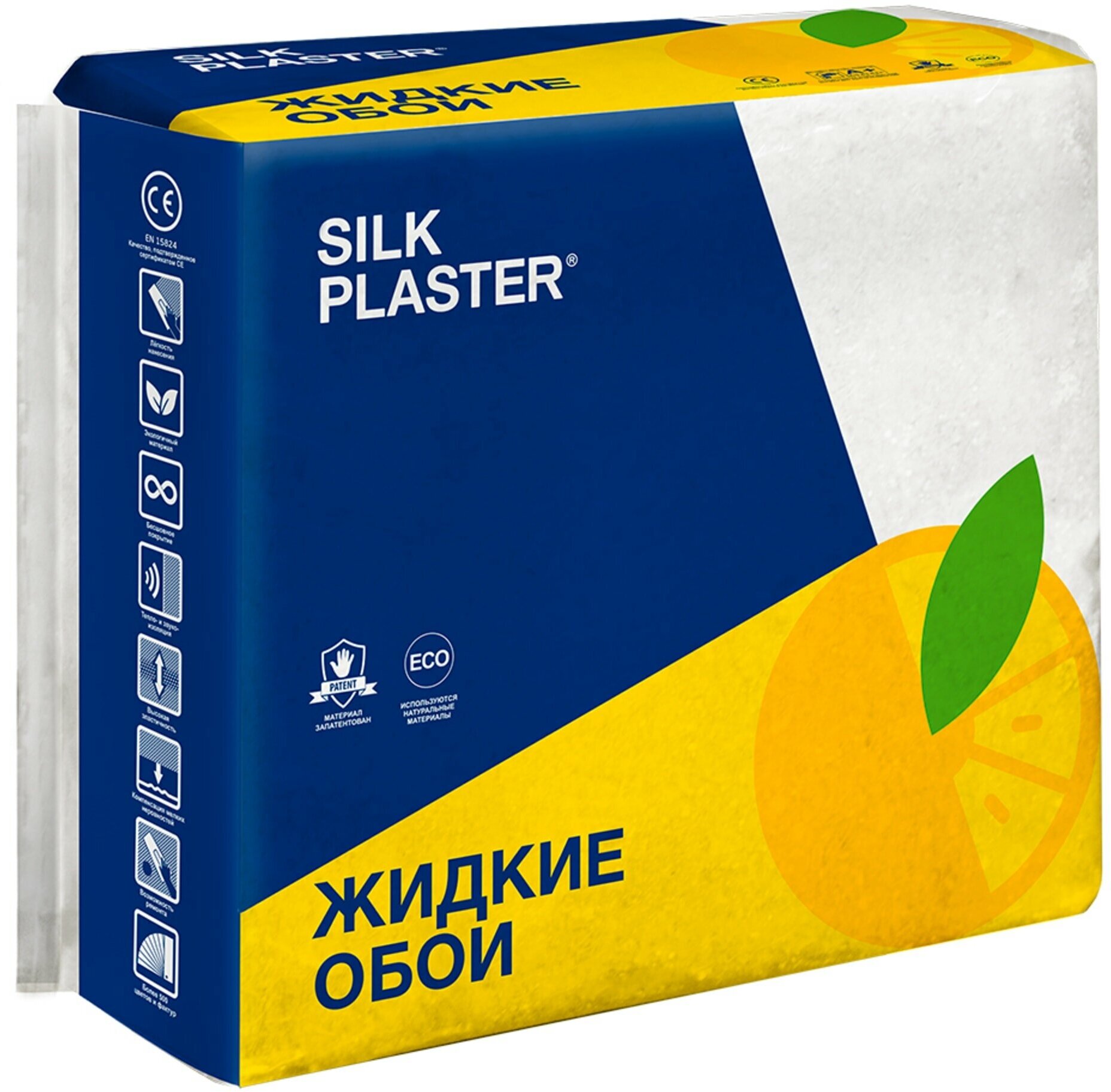 Жидкие обои Silk Plaster Absolute А222 1.05 кг цвет серо-кофейный