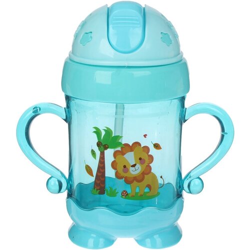 Поильник с силиконовой трубочкой 220 мл 1092₽