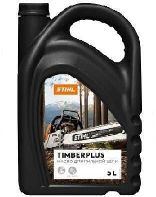 Масло пильное для смазки цепи и шины STIHL Timber Plus 5л. 70285160001 - фотография № 9