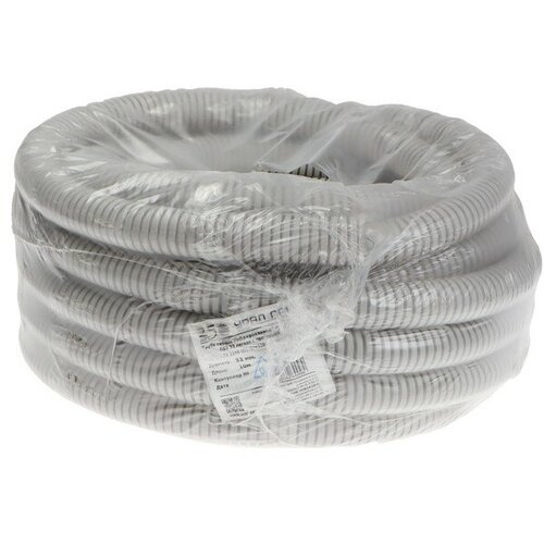 Гофротруба урал ПАК ПВХ, 32 мм , с протяжкой 