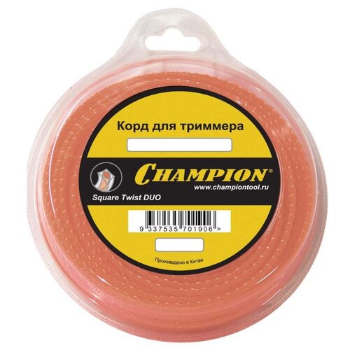 фото CHAMPION C5057 Square Twist DUO 2.4 мм 12 м