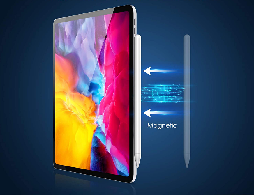 Стилус универсальный для iPad с 2018г и новее / Stylus Pen c магнитной поддержкой
