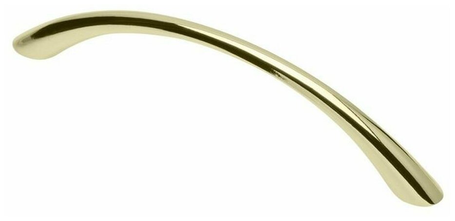 Ручка мебельная скоба 128 мм AMIX (Польша) золото (комплект 4 шт.) - фотография № 2