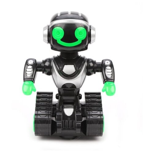 Робот JinXiangHuang T6 Robot 2629-T6, черный/зеленый робот на батарейках 2629 t6