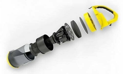 Пылесос Karcher VC 3 сухая уборка жёлтый чёрный 1.198-125.0 - фото №11