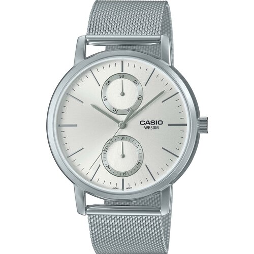 Наручные часы CASIO Standard MTP-B310M-7A, серебряный наручные часы casio mtp b310m 2a серебряный