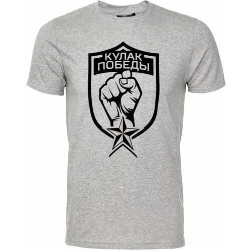 Футболка SKA, хлопок, размер 164, серый