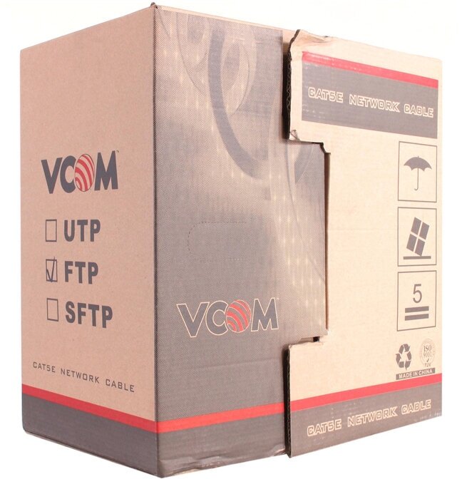 Кабель CAT5E FTP 305M VNC1110 VCOM - фото №2
