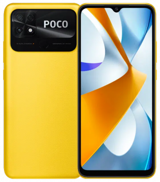 Смартфон Xiaomi Poco C40 4/64 ГБ Global, желтый