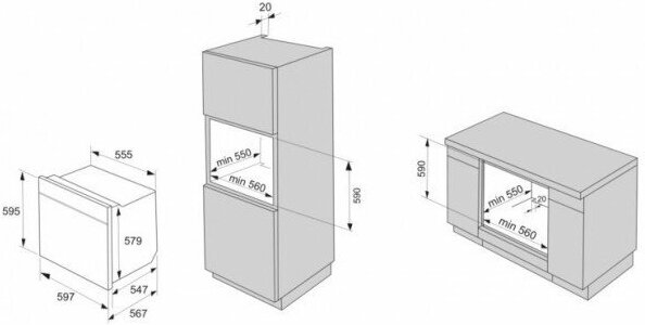 Электрический духовой шкаф Gorenje BO74SYW, белый - фотография № 8