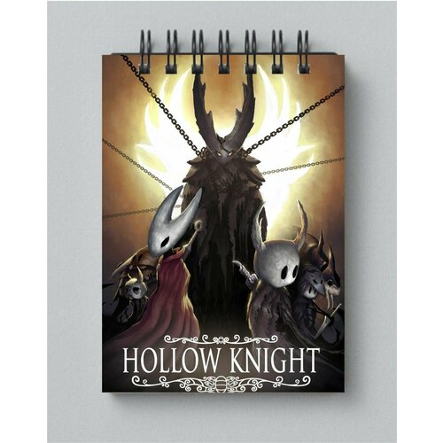Блокнот Hollow Knight - Полый Рыцарь № 24