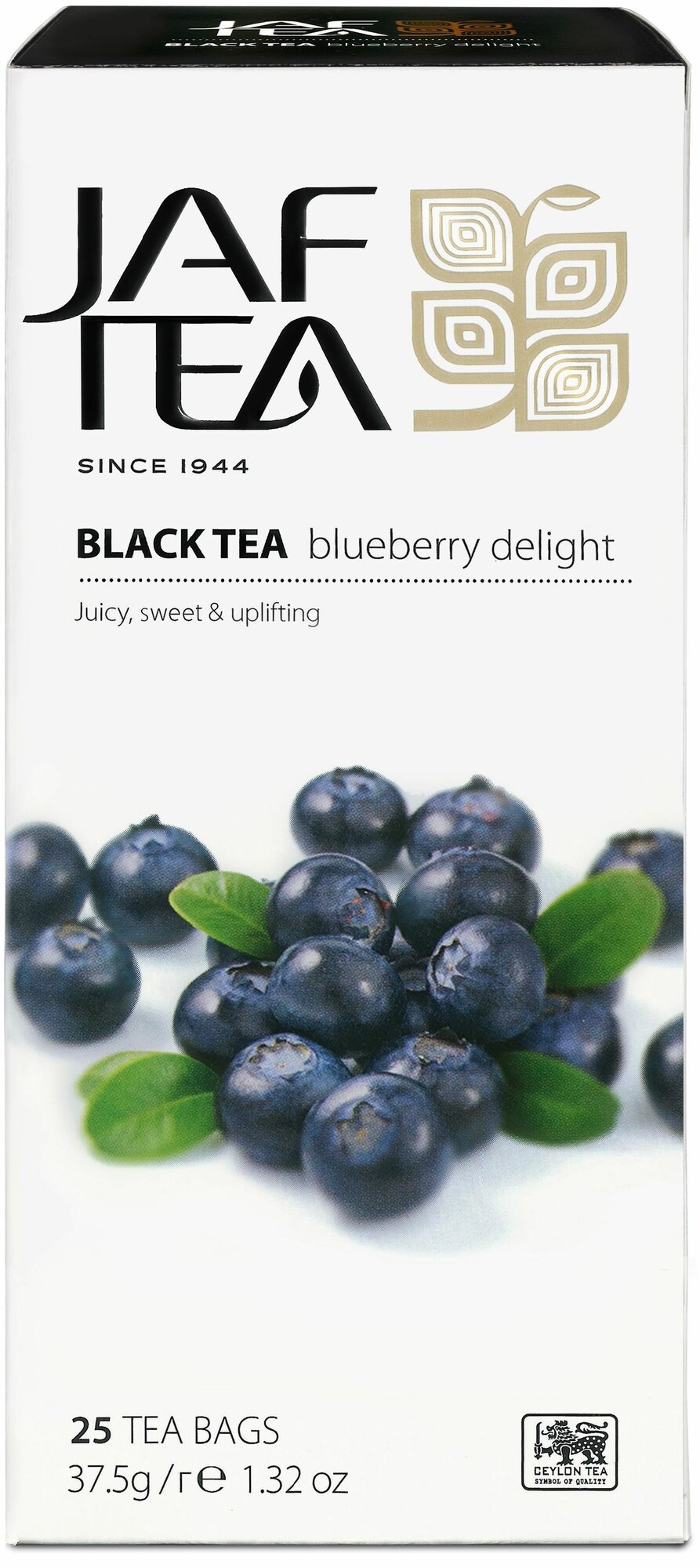 Чай чёрный JAF TEA Blueberry Delight с ароматом голубики, 25 пак.