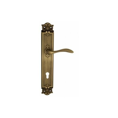Дверная ручка Venezia ALESSANDRA CYL на планке PL97 матовая бронза дверная ручка на планке classic pl97 cyl venezia