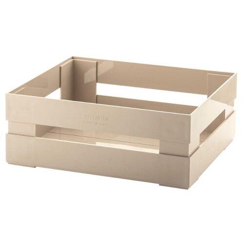 фото Guzzini ящик для хранения tidy & store 30,5 x 22,5 x 11,5 см бежевый