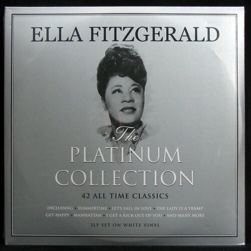 Виниловая пластинка Not Now Music Ella Fitzgerald – Platinum Collection (3LP, coloured vinyl) not now music ella fitzgerald