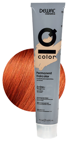Dewal Cosmetics Краситель перманентный IQ COLOR, 9.44 Very light intense copper blonde