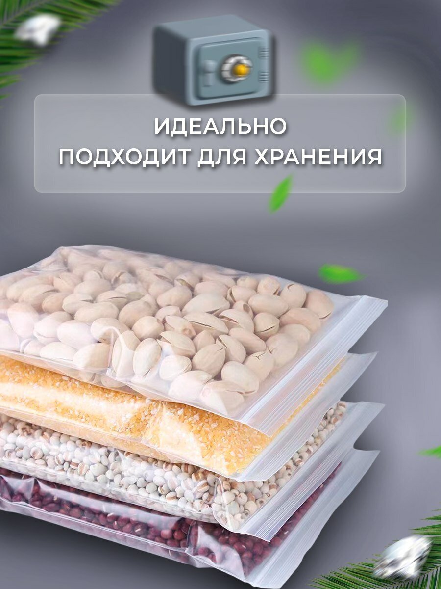 Зип пакеты упаковочные 5*7см, с замком ZIP Lock,1000 штук - фотография № 7