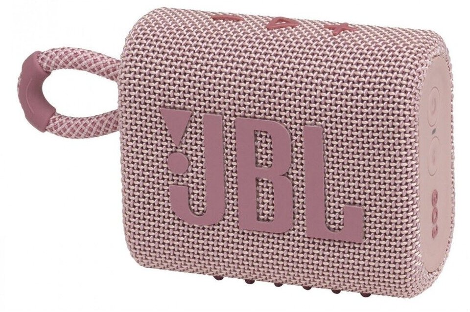 Портативная акустика JBL Go3 Pink