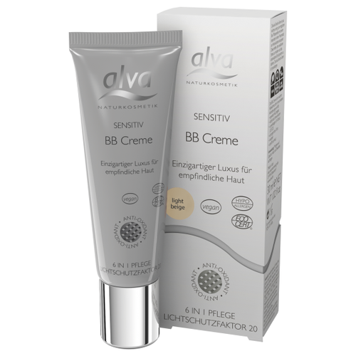 Alva BB крем, 30 мл, оттенок: light beige anna lotan bb крем premium spf 30 30 мл оттенок 2 beige