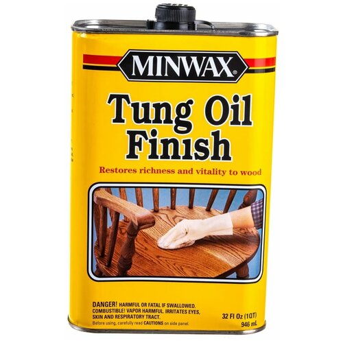 Тунговое масло Minwax Tung Oil Finish для дерева, 0.946 л