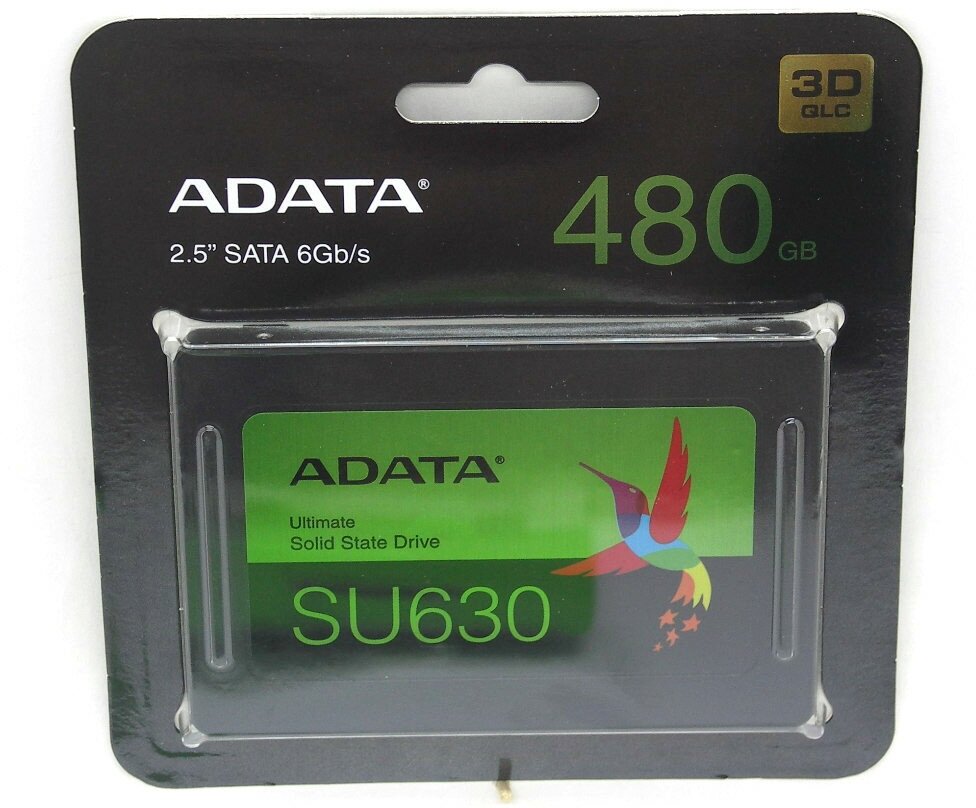 SSD накопитель A-DATA Ultimate SU630 480Гб, 2.5", SATA III - фото №3