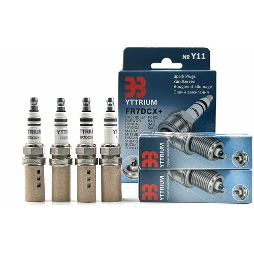 Свечи зажигания ЭЗ FR7DCX+ для а/м Lada 2110, Kalina, Priora, Granta