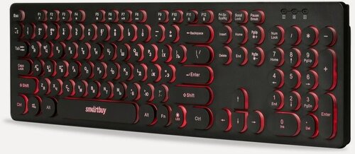 Изображение товара Клавиатура SMARTBUY (SBK-328U-K) ONE 328 USB, с подсветкой