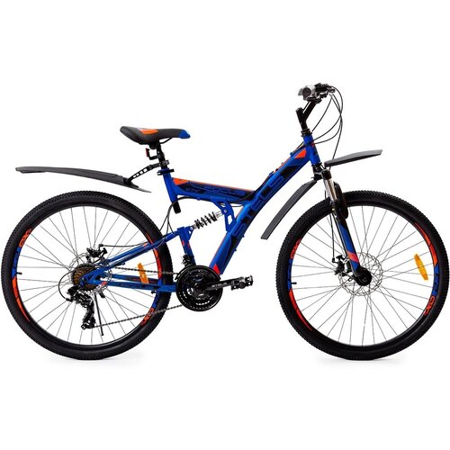 Горный велосипед Stels - Focus MD 275 21-sp V010 2020 19 Синий Красный Неоновый 23250₽