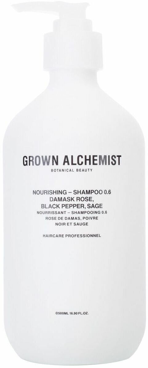 GROWN ALCHEMIST Питательный шампунь для волос Nourishing Shampoo (500 мл)