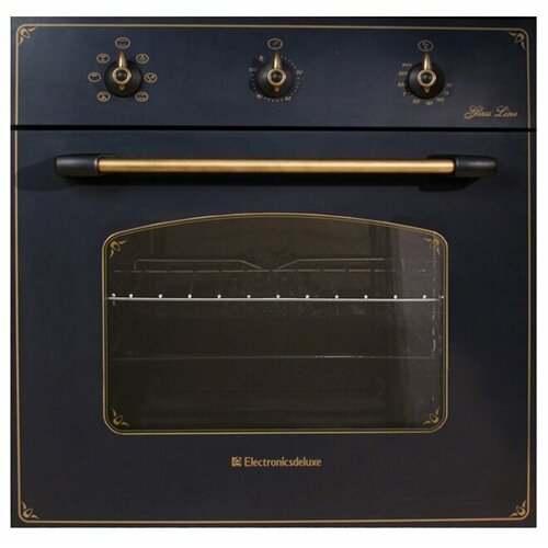 Электрический духовой шкаф Electronicsdeluxe 600603эшв-009 черный 2625000₽
