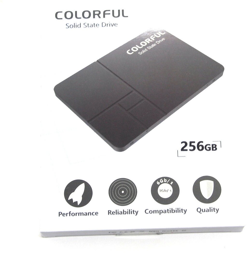 Жесткий диск SSD Colorful 256Gb 2.5" SATA [SL500 256GB] - фото №16