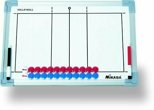 Такт. доска для вол. "MIKASA SB-V", 45х30см, двухстор, кольца для подвеш, маркеры 2-х цв. и фишки в комп