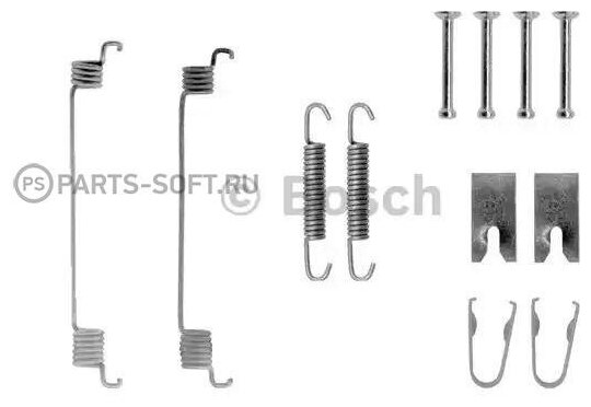 Комплект монтажный барабанных тормозных колодок BOSCH 1987475274 | цена за 1 шт