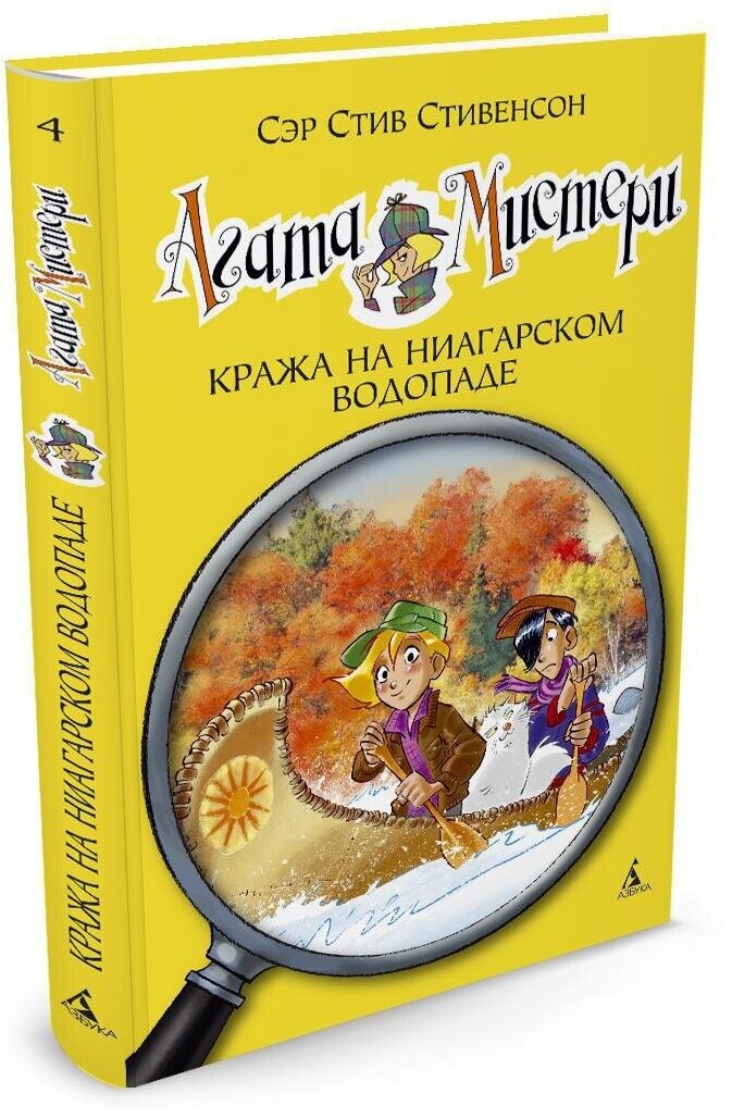 Книга Агата Мистери. Кн.4. Кража на Ниагарском водопаде