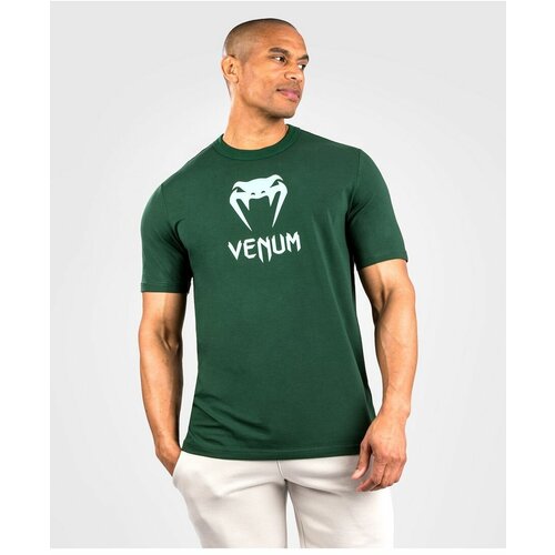 футболка venum размер l зеленый Футболка Venum, размер L, бирюзовый, зеленый